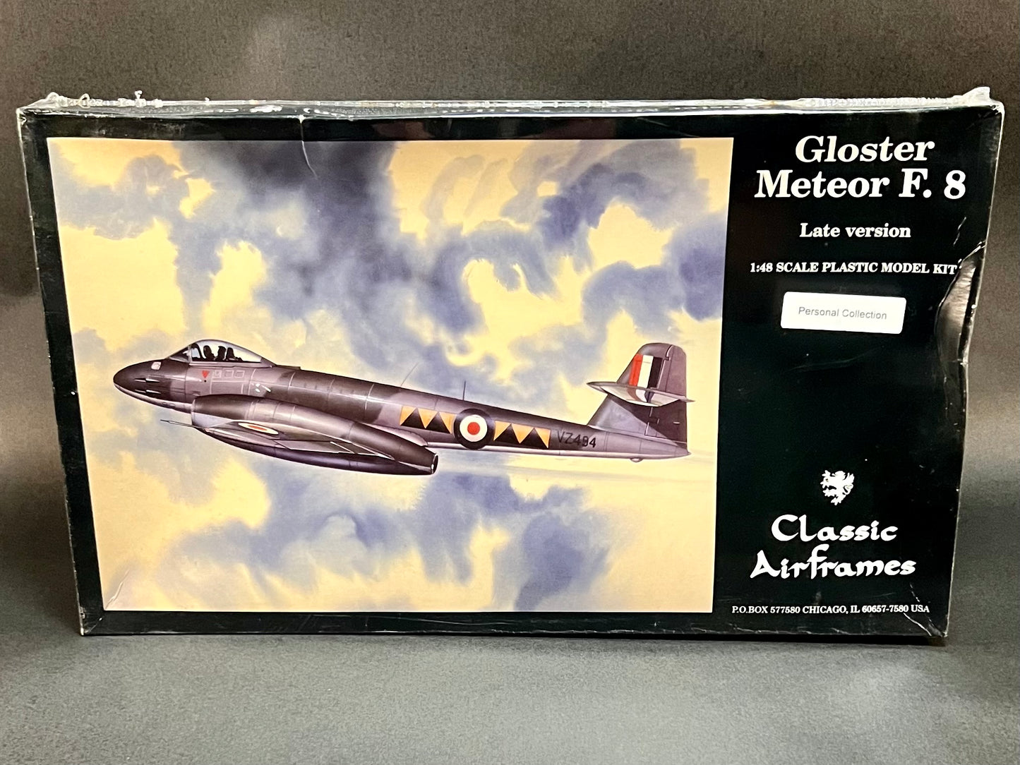 Classic Airframes Model Kit 478 1:48 Scale Gloster Meteor F.8 (Late Version)