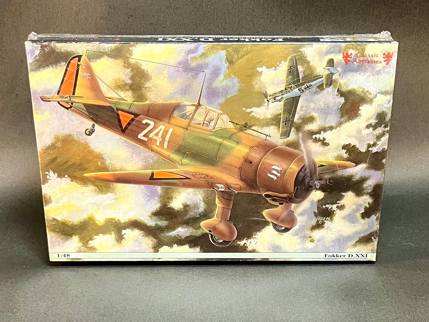 Classic Airframes Model Kit 401 1:48 Scale Fokker D.XXI Dutch Defender