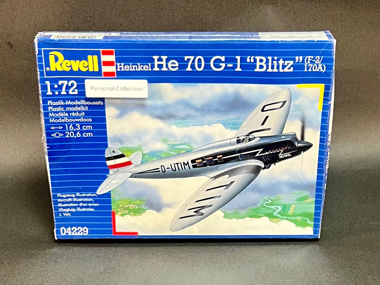 Revell Model Kit 04229 1:72 Scale Heinkel He 70 G-1 "Blitz" (F-2/170A)