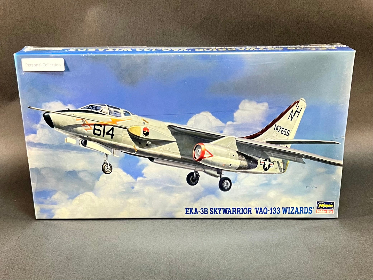 Hasegawa Model Kit K148 1:72 Scale EKA-3B Skywarrior 'VAQ-133 Wizards'