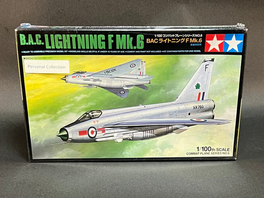 Tamiya Model Kit 61608 1:100 Scale BAC Lightning F Mk.6