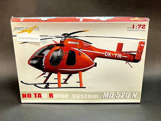 Profiline Model Kit 7012 1:72 Scale No Tail Rotor System MD 520 N