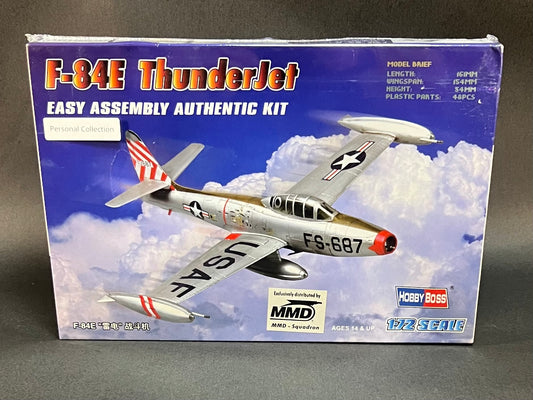 Hobby Boss Model Kit 80246 1:72 Scale F-84E Thunderjet