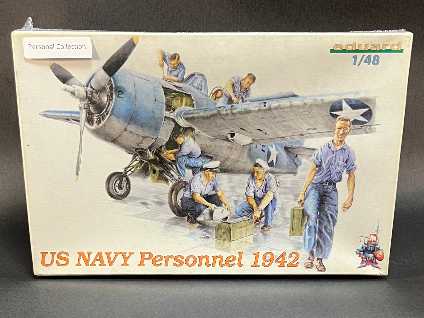 Eduard Model Kit 8506 1:48 Scale US Navy Personnel 1942