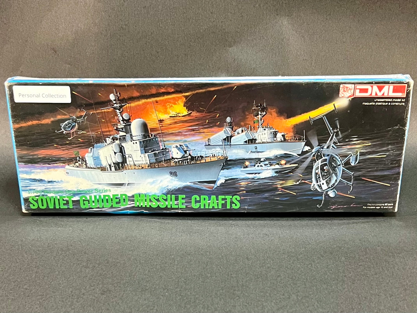 DML Model Kit 7013 1:700 Scale Soviet Guided Missile Crafts