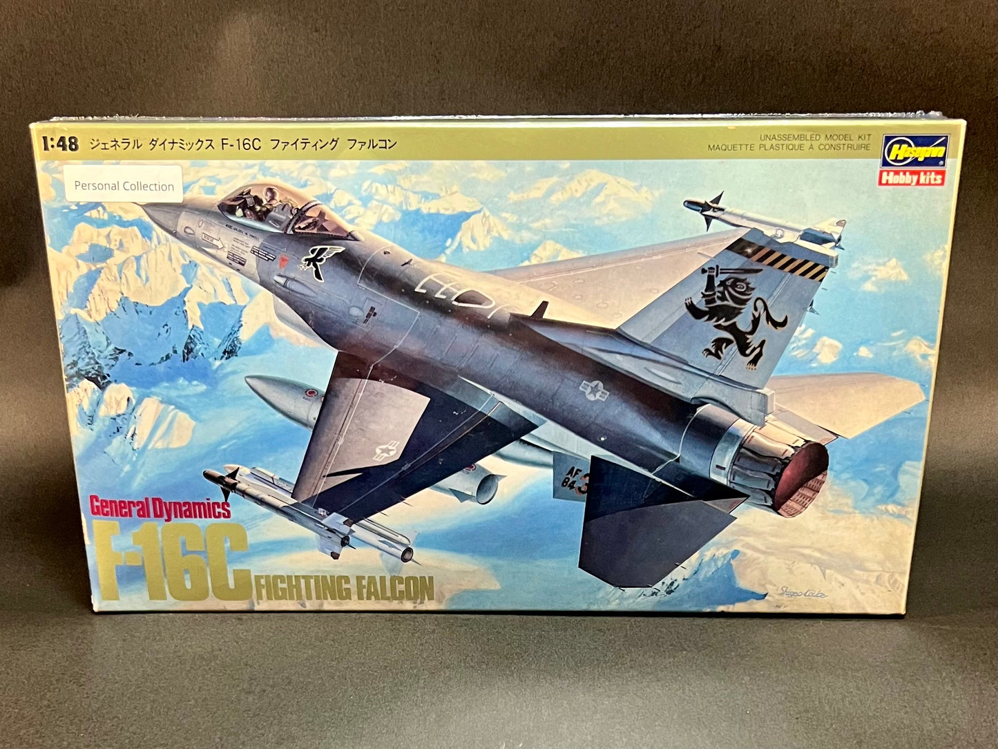 Hasegawa Model Kit V3 1:48 Scale General Dynamics F-16C Fighting Falcon