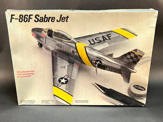 Fujimi Testors Model Kit 344 1:72 Scale F-86F Sabre Jet