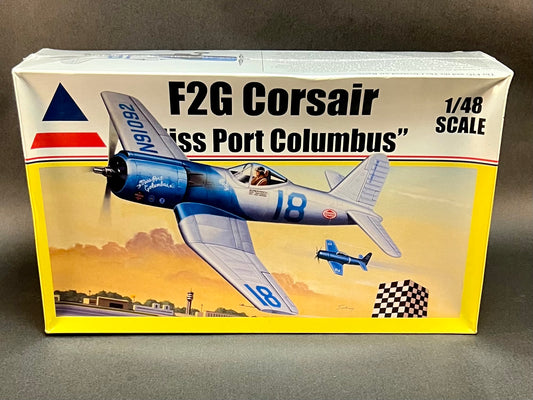 Accurate Miniatures Model Kit 0409 1:48 Scale F2G Corsair "Miss Port Columbus"