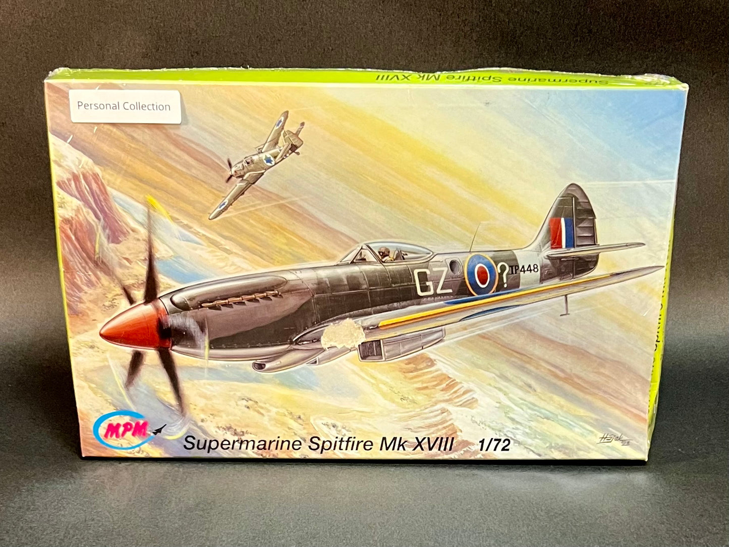 MPM Model Kit C72026 1:72 Scale Supermarine Spitfire Mk XVIII