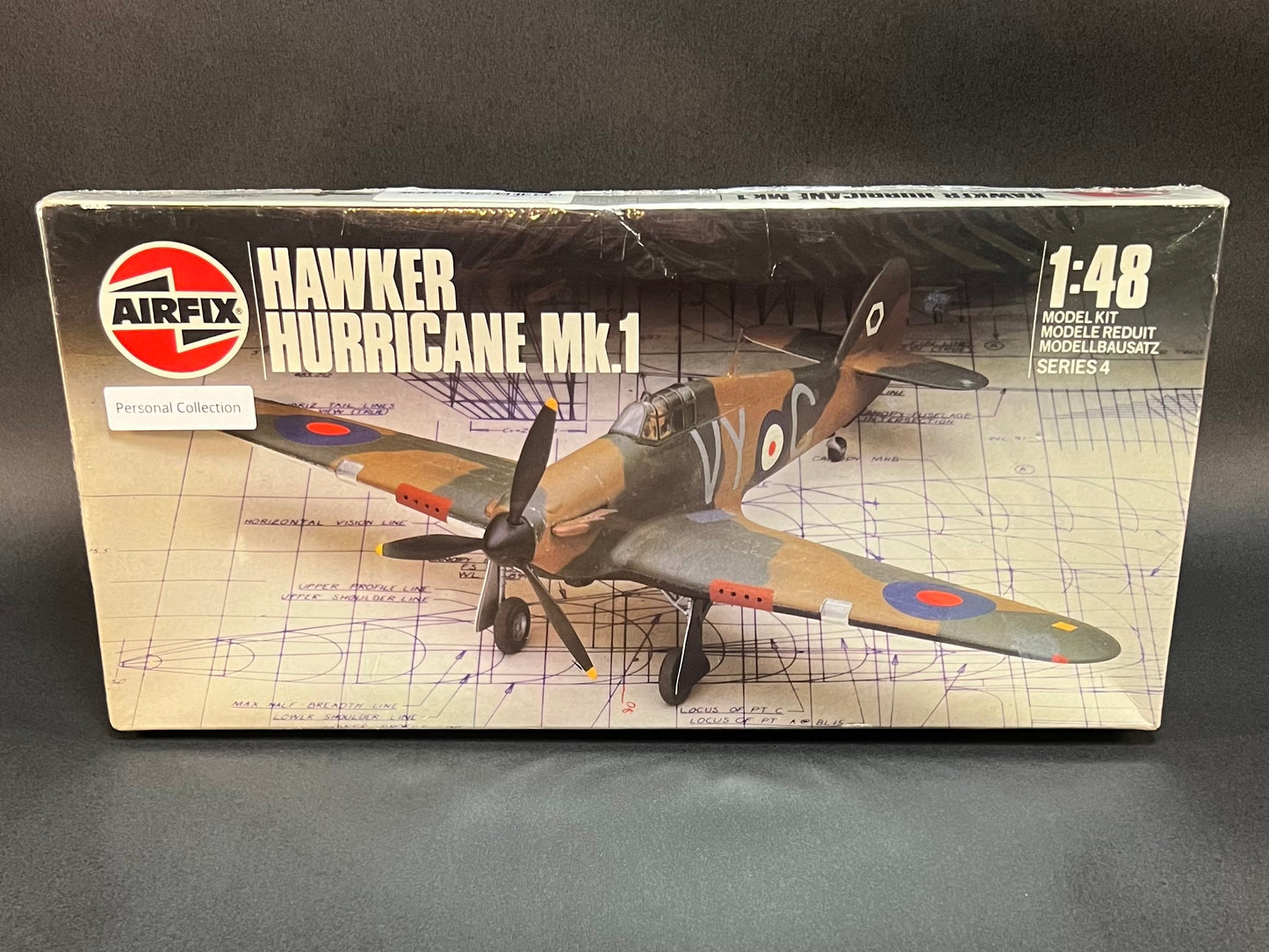 Airfix Model Kit 04102 1:48 Scale Hawker Hurricane Mk.I