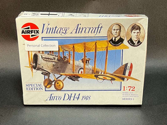 Airfix Model Kit 01079 1:72 Scale Airco DH4 1918