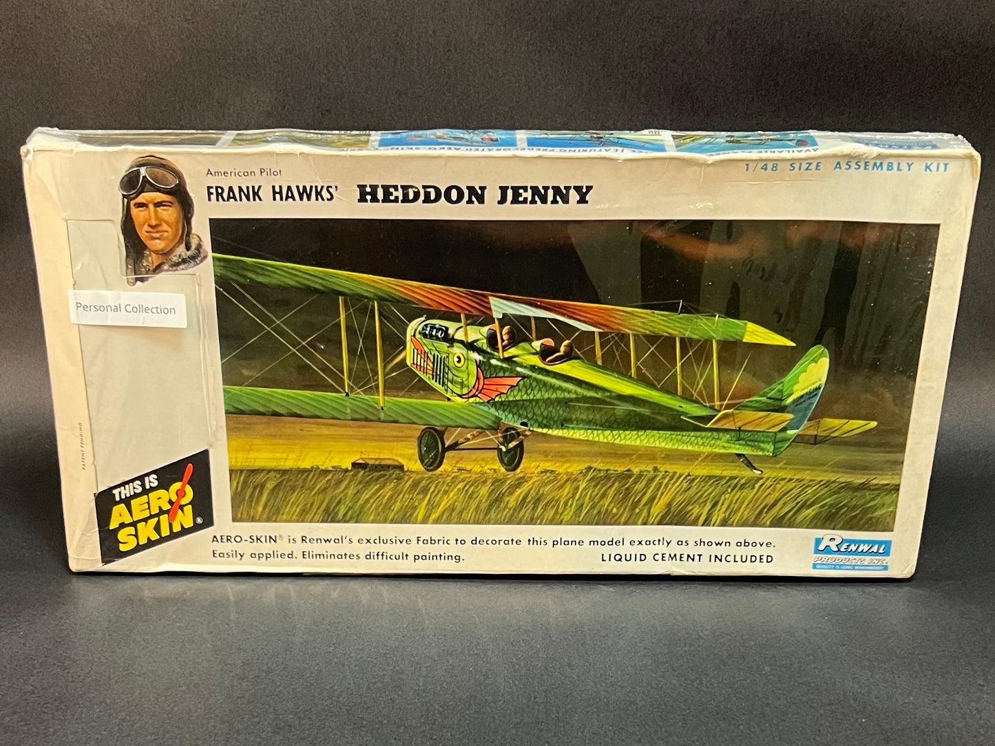 1967 Renwal Model Kit 284 1:48 Scale Frank Hawk's Heddon Jenny