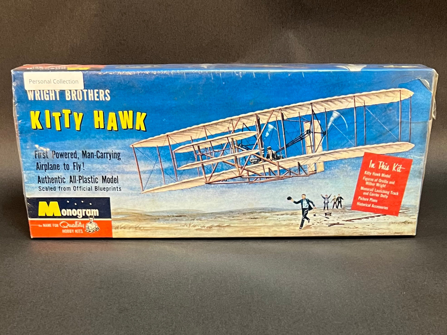 Monogram Model Kit PA30 1:39 Scale Wright Brothers Kitty Hawk