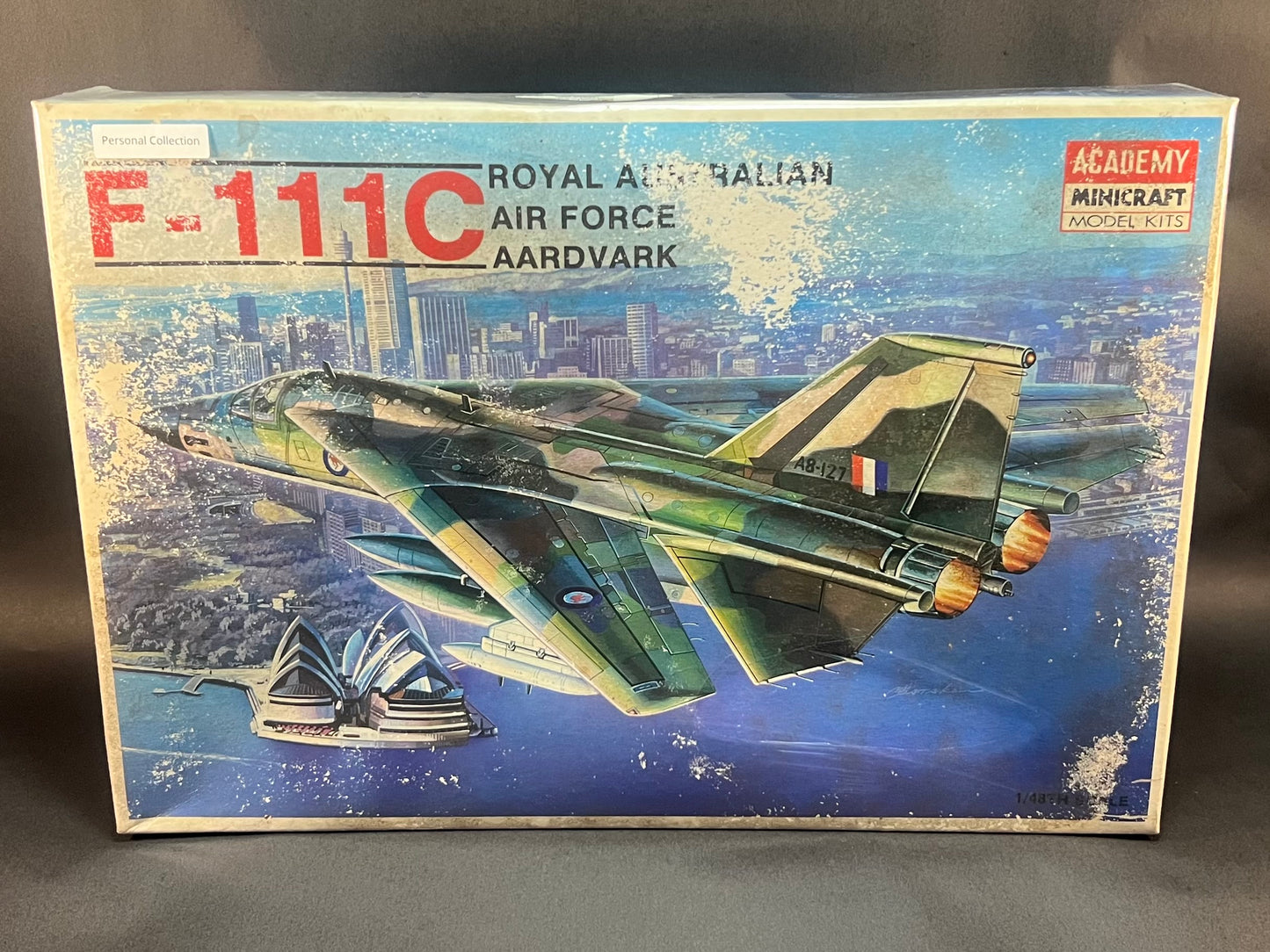 Academy MiniCraft Model Kit 1674 1:48 Scale F-111C Royal Australian Air Force Aardvark