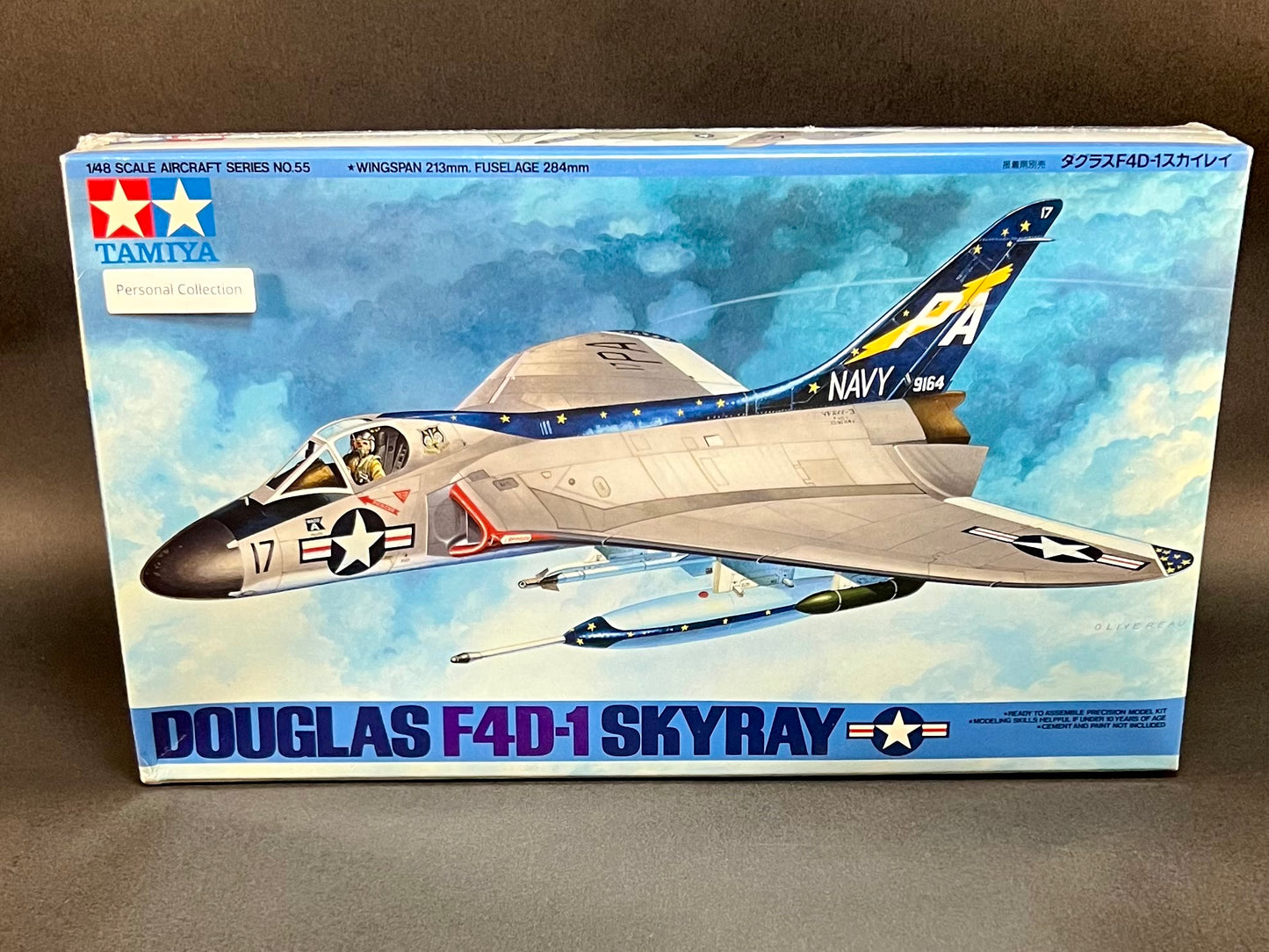 Tamiya Model Kit 61055 1:48 Scale Douglas F4D-1 Skyray