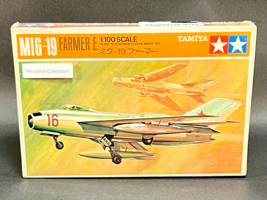 Tamiya Model Kit PA 1001 1:100 Scale MiG-19 Farmer-E