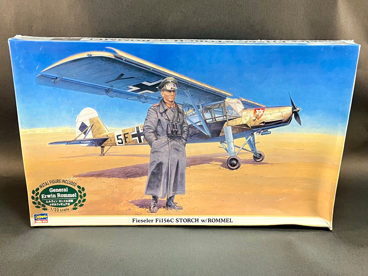 Hasegawa Model Kit 08165 1:32 Scale Fieseler Fil56C Storch w/Rommel