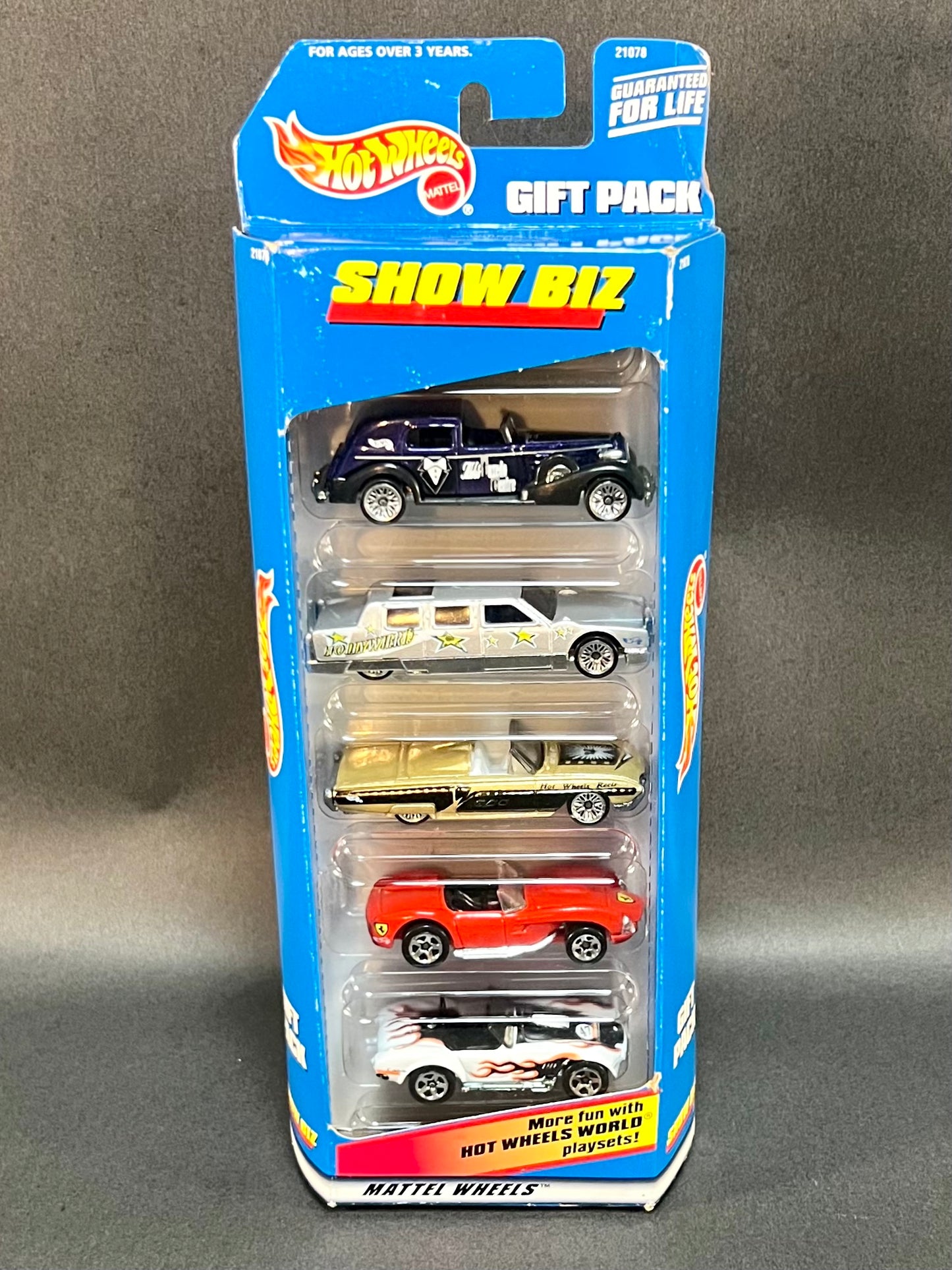 Hot Wheels 5 Car Gift Pack- Show Biz