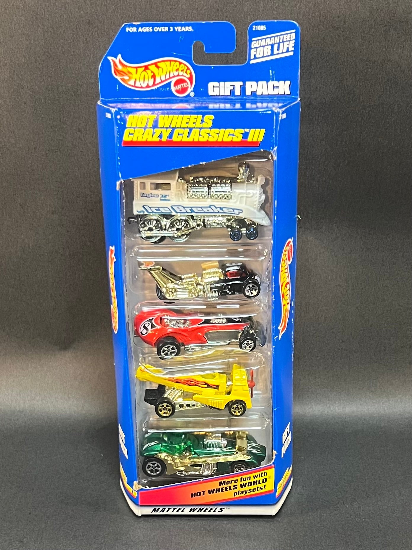 Hot Wheels 5 Car Gift Pack- Crazy Classics III