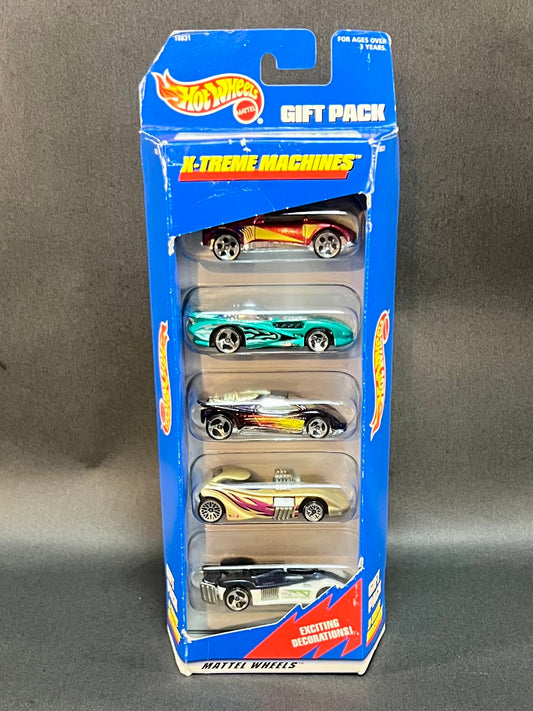 Hot Wheels 5 Car Gift Pack X-Treme Machines