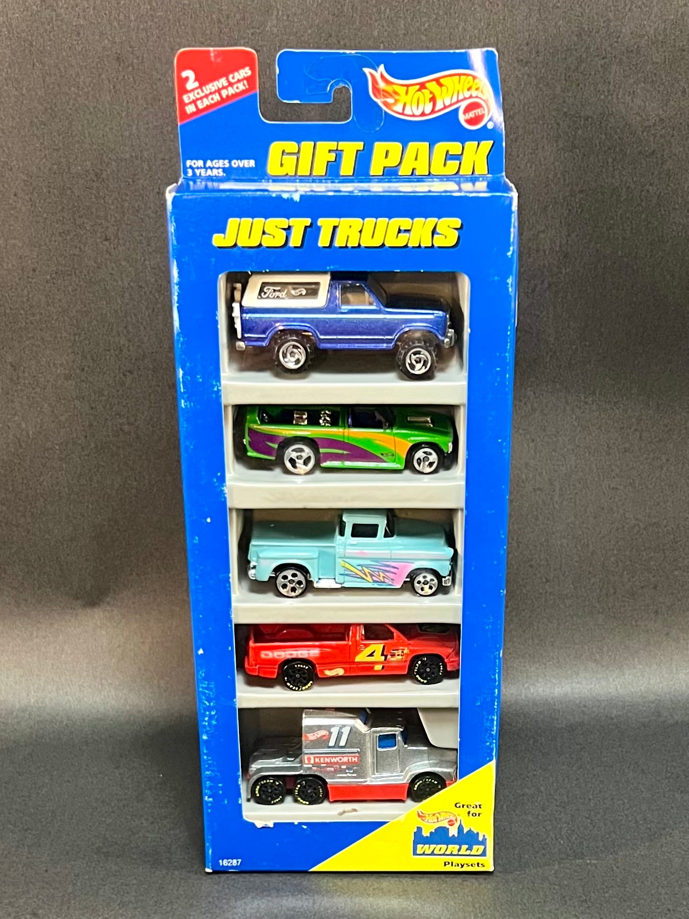 Hot Wheels 5 Car Gift Pack Just Trucks