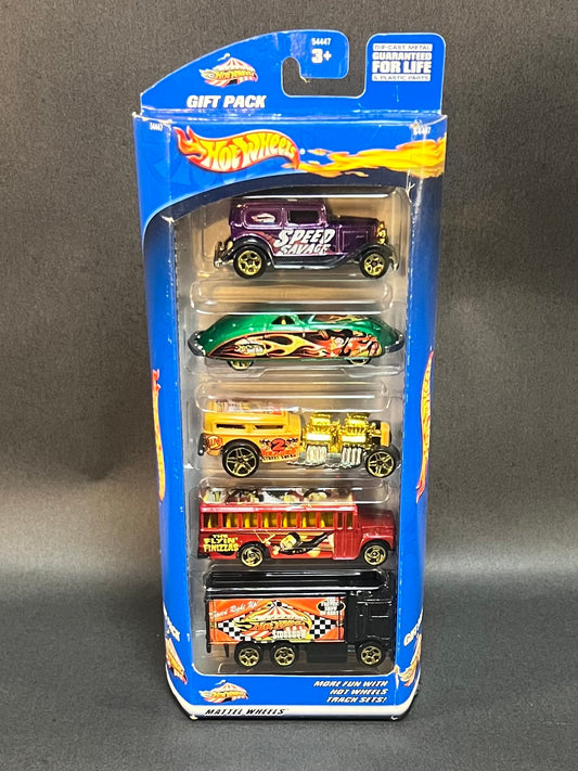 Hot Wheels 5 Car Gift Pack Circus Sideshow