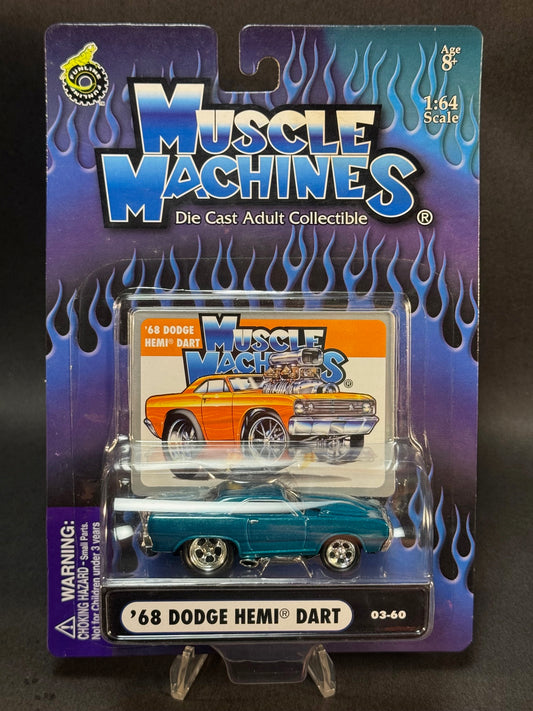 2003 Muscle Machines 03-60 '68 Dodge Hemi Dart, Blue