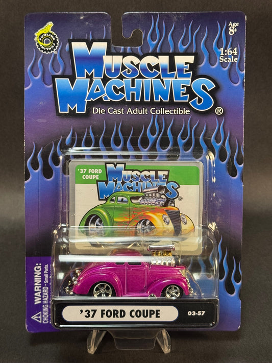 2003 Muscle Machines 03-57 '37 Ford Coupe, Pink