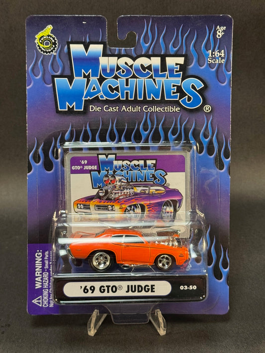 2003 Muscle Machines 03-50 '69 GTO Judge, Orange