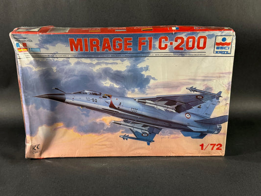 ESCI ERTL Model Kit 9061 1:72 Scale Mirage F1 C-200