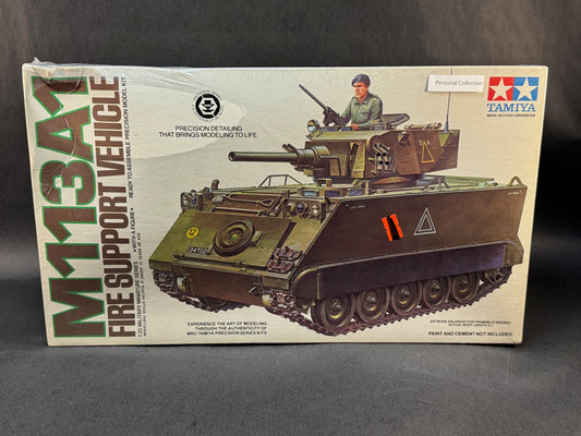 1979 Tamiya Model Kit MM-207A 1:35 Scale M113A1 Fire Support Vehicle