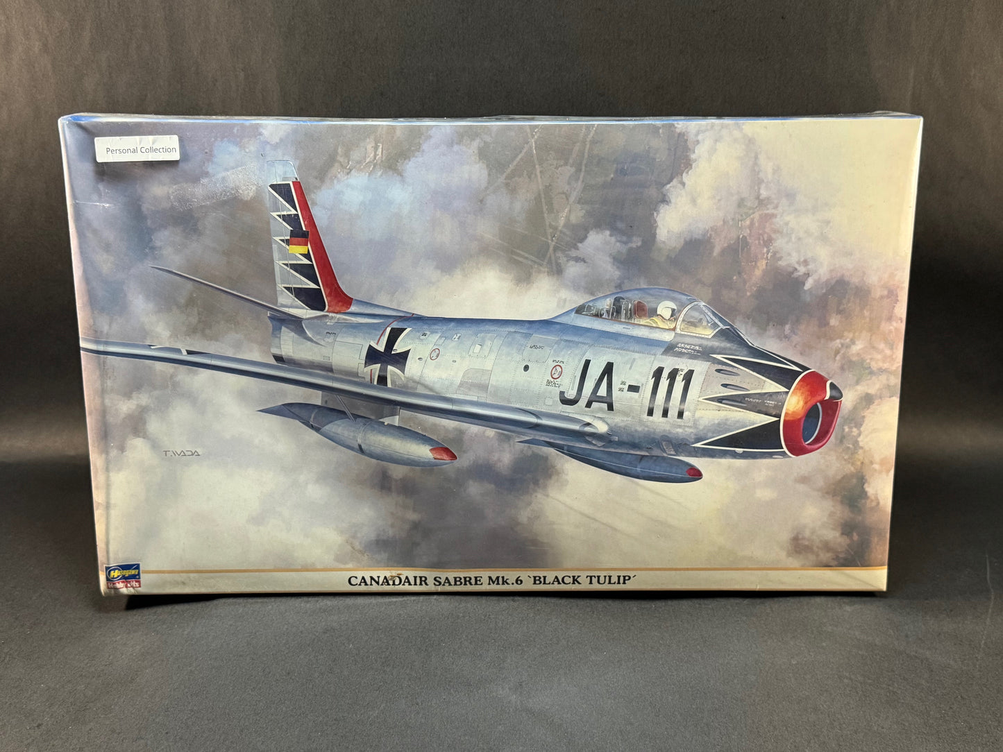 2006 Hasegawa Model Kit 08161 1:32 Scale Canadair Sabre Mk.6 'Black Tulip'