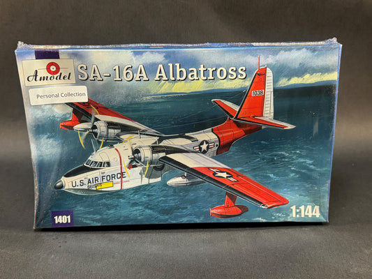 2001 Amodel Model Kit 1401 1:144 Scale SA-16A Albatross