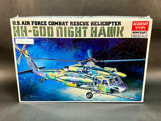 Academy MiniCraft Model Kit 1613 1:48 Scale HH-60D Night Hawk US Air Force Combat Rescue Helicopter