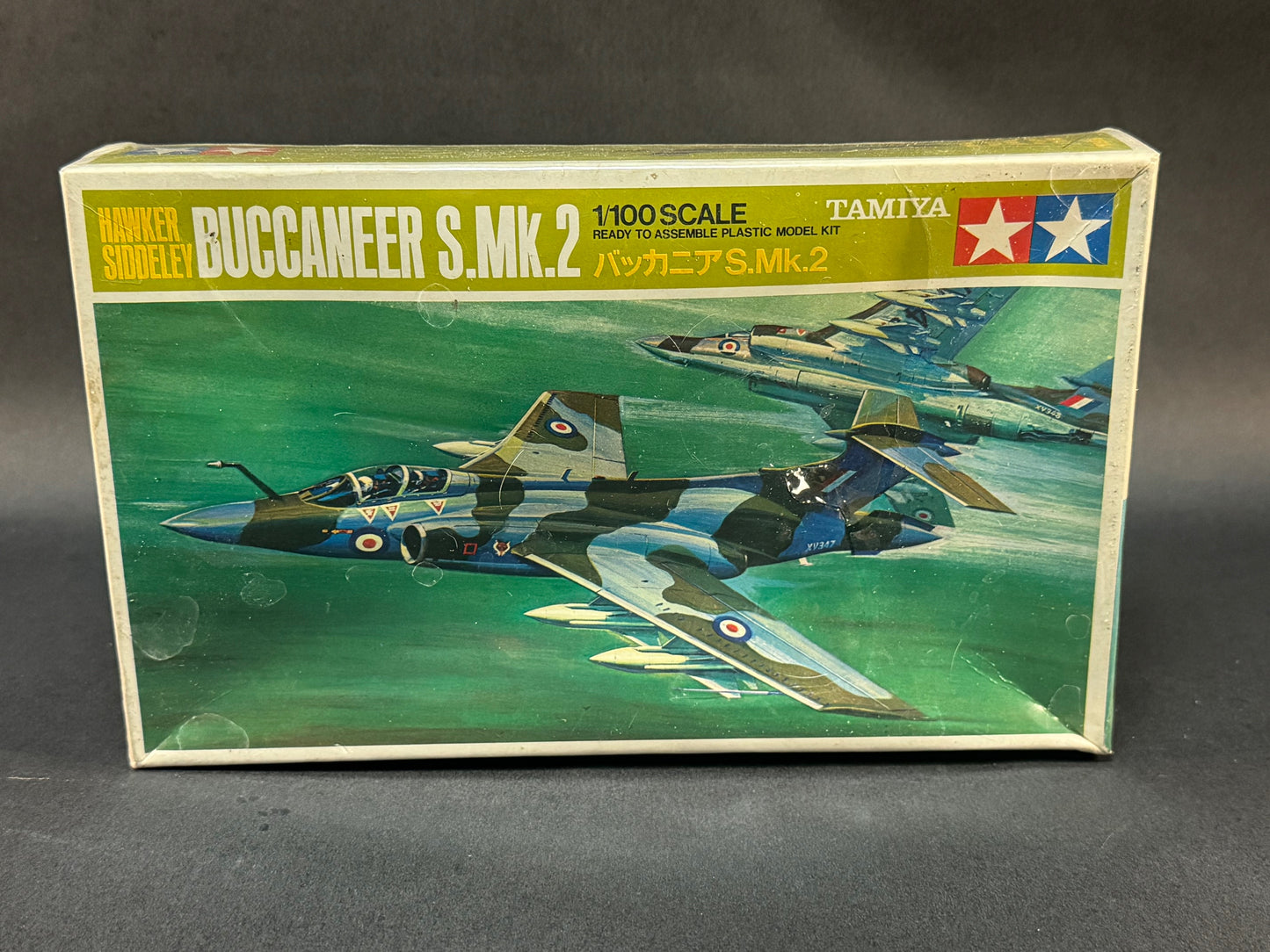 1971 Tamiya Model Kit PA-1021 1:100 Scale Hawker Siddeley Buccaneer S.Mk.2