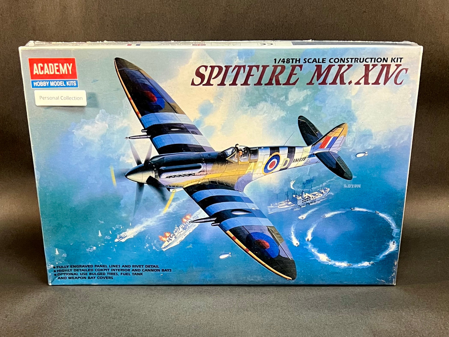 Academy Model Kit 2157 1:48 Scale Spitfire MK.XIVc