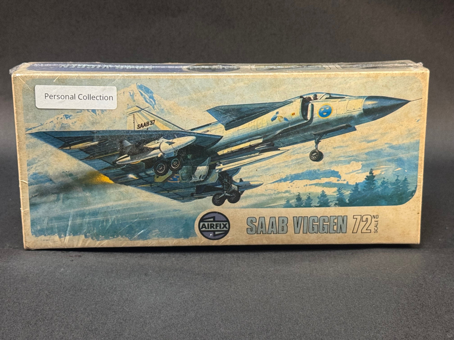 1973 Airfix Model Kit 03015-1 1:72 Scale Saab Viggen