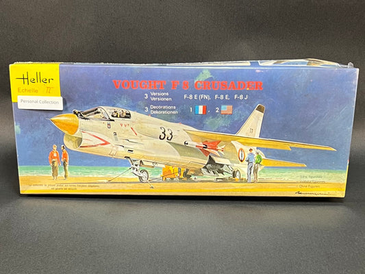 Heller Model Kit 259 1:72 Scale Vought F8 Crusader