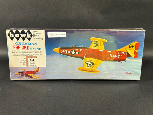 Hawk Model Kit 502-100 1/4" Scale Grumman F9F-3KD Drone