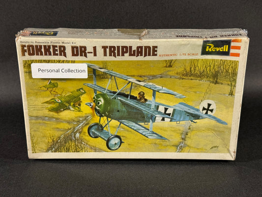 Revell Model Kit H-652 1:72 Scale Fokker DR-1 Triplane