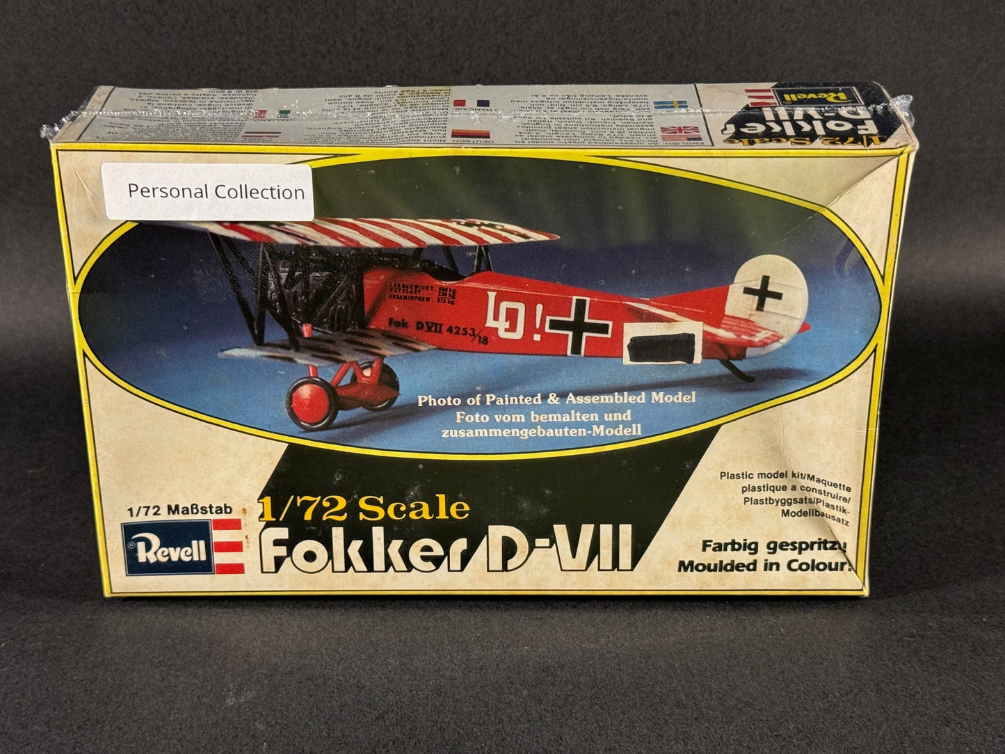 Revell Model Kit H-43 1:72 Scale Fokker D-VII