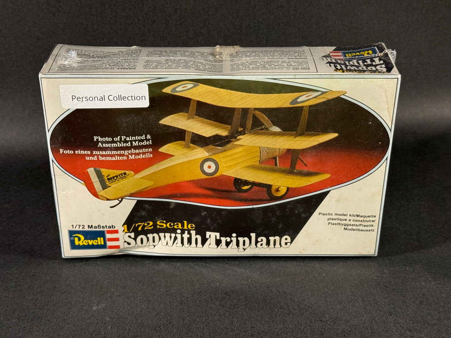 Revell Model Kit 0044 1:72 Scale Sopwith Triplane