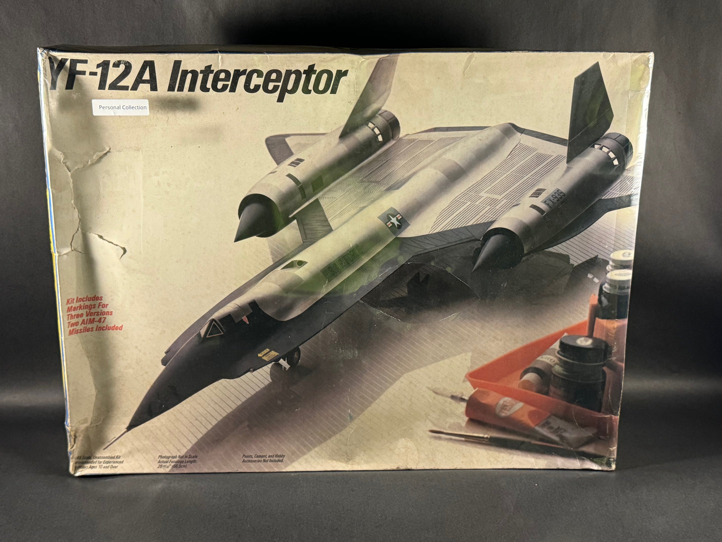 Testors Model Kit 588 1:48 Scale Lockheed YF-12A Interceptor