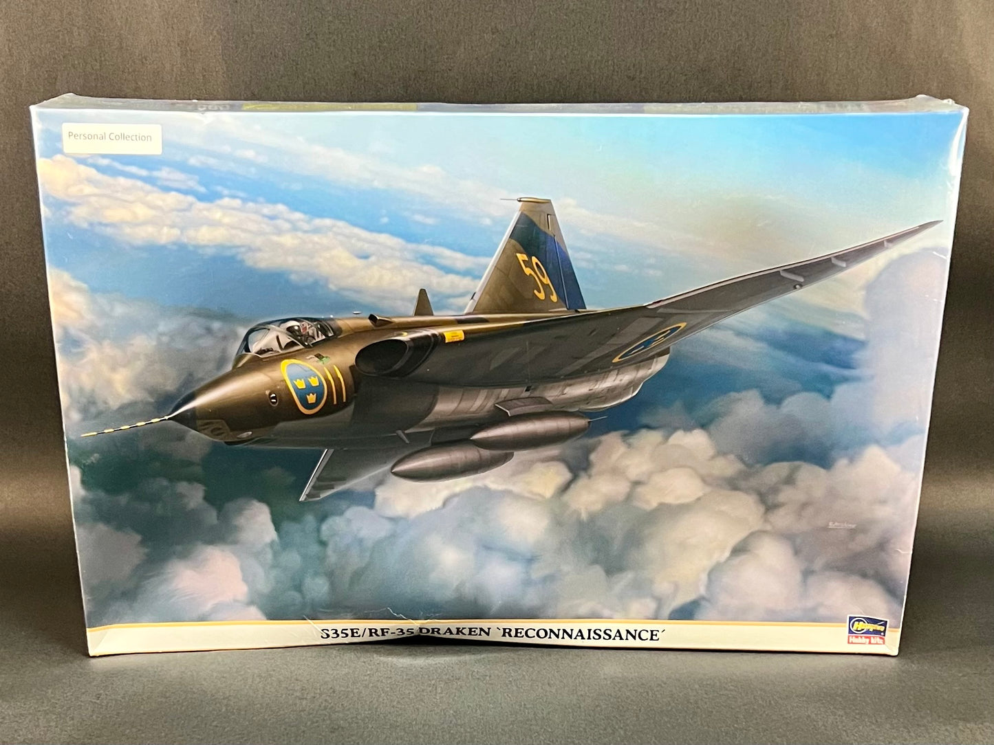 Hasegawa Model Kit 09872 1:48 Scale S35E/RF-35 Draken 'Reconnaissance'