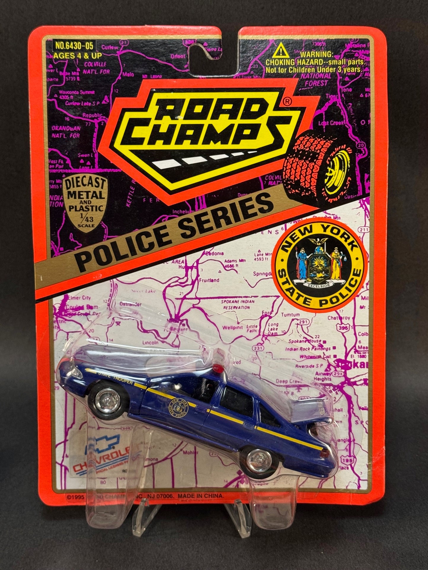 1995 Road Champs State Police Collector's Series New York State Police, Blue