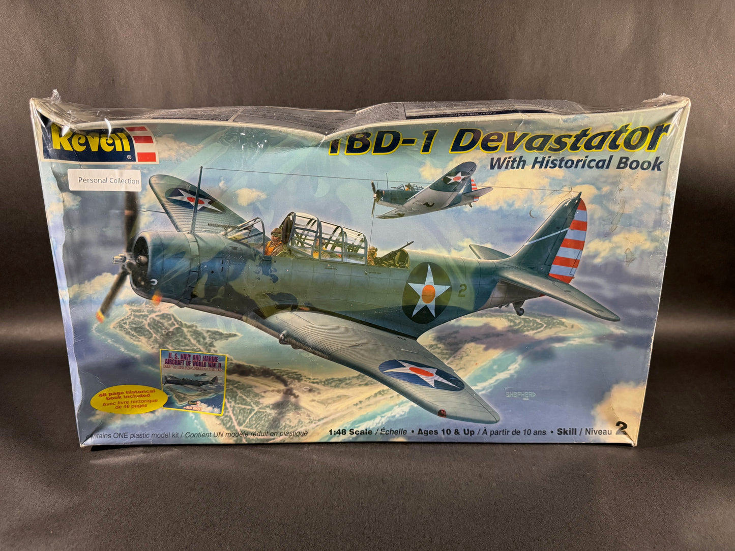 Revell Model Kit 85-6875 1:48 Scale TBD-1 Devastator *No Historical Book