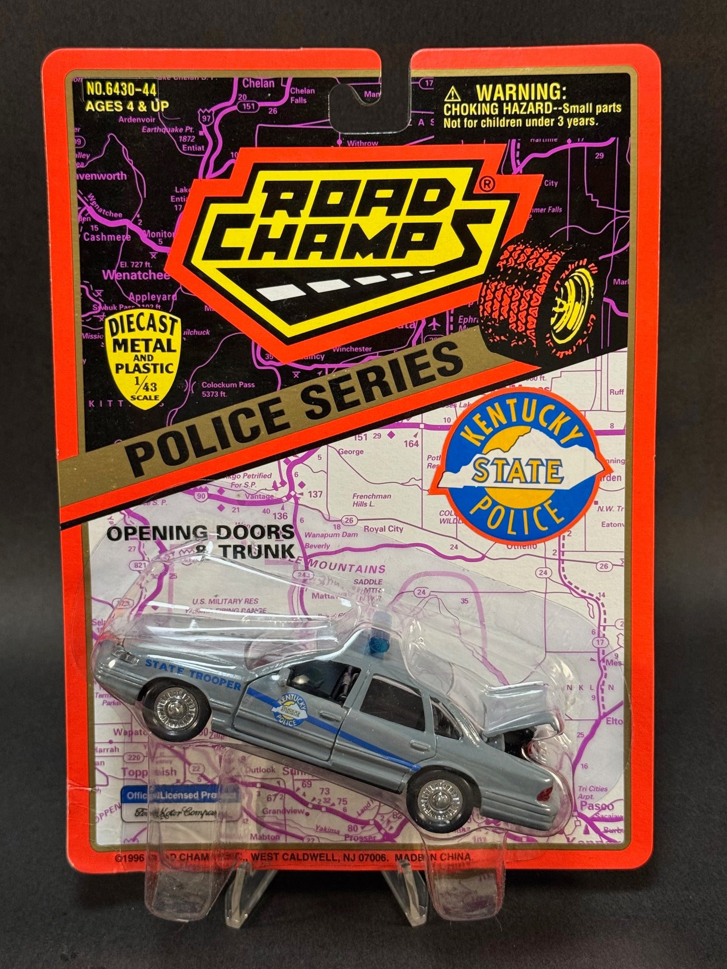 1996 Road Champs State Police Collector's Series Kentucky State Police, Gray