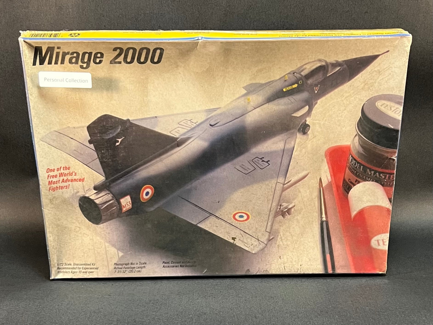 Testors Model Kit 412 1:72 Scale Dassault-Brequet Mirage 2000