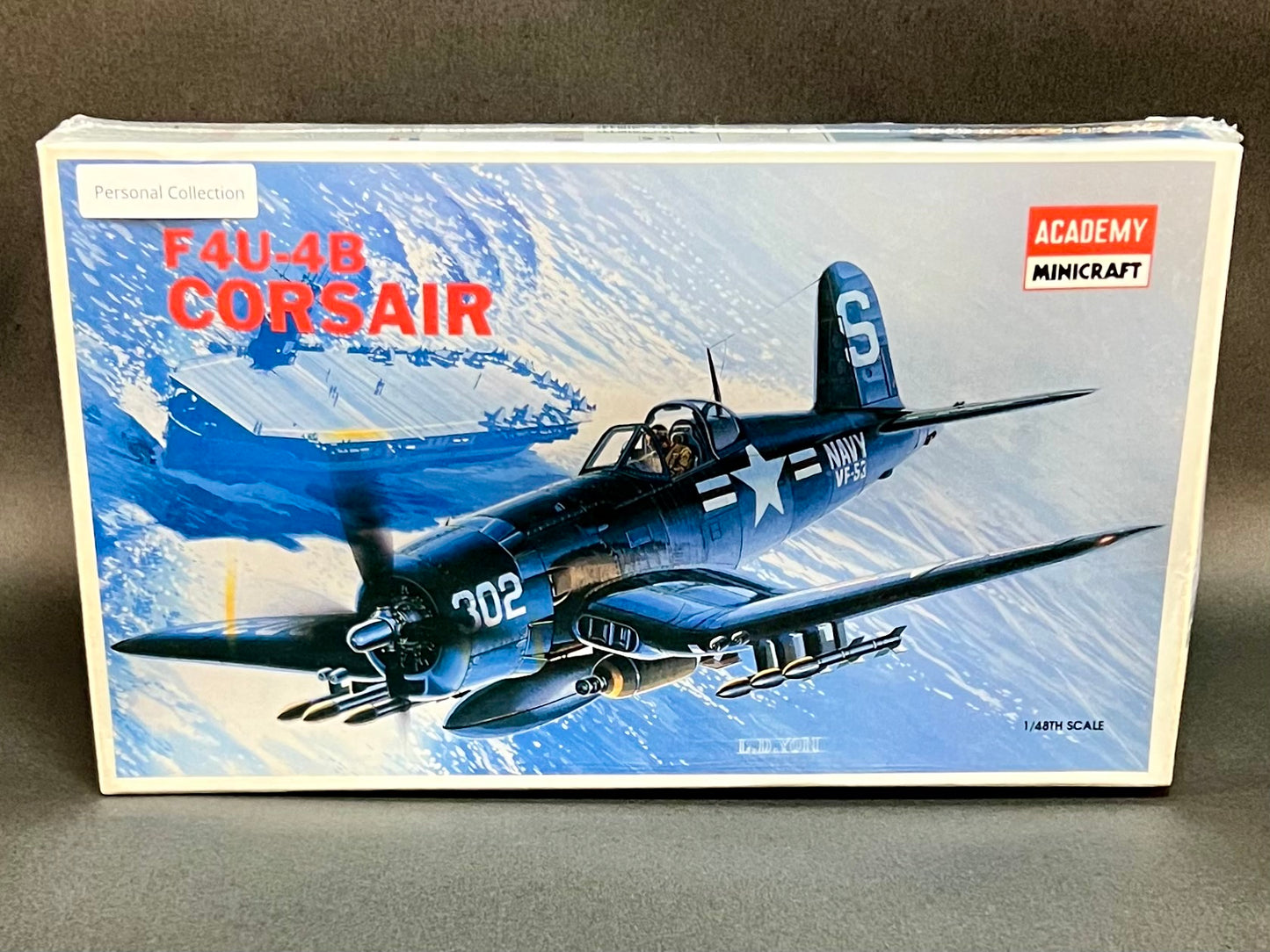 Academy MiniCraft Model Kit 2124 1:48 Scale F4U-4B Corsair