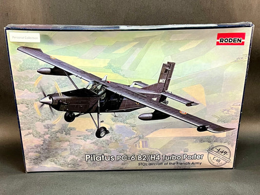 Roden Model Kit 449 1:48 Scale Pilatus PC-6 B2/H4 Turbo Porter STOL